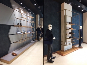 店面裝修案例圖片,服裝店設(shè)計實景圖