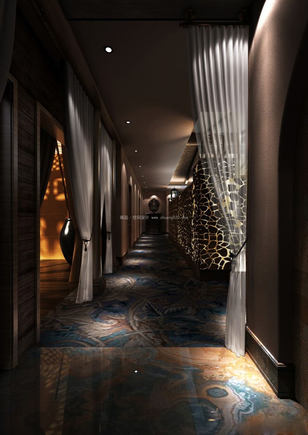 冰玉SPA會(huì)所設(shè)計(jì)案例圖,SPA會(huì)所設(shè)計(jì)案例圖