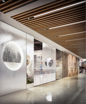 陜西面館空間設(shè)計案例圖,陜西面館空間設(shè)計實景圖