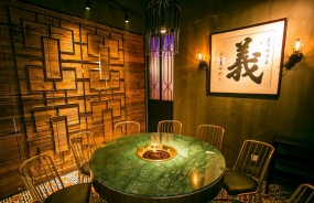 火鍋店裝修設(shè)計(jì)實(shí)景圖