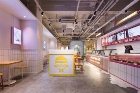 土豆粉店裝修設計實景圖