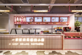 土豆粉店裝飾效果圖