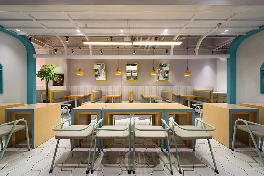 土豆粉店設(shè)計案例圖,土豆粉店設(shè)計布局圖