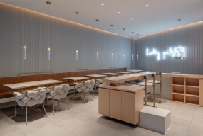 奶茶店設(shè)計(jì)案例圖,奶茶店裝飾效果圖