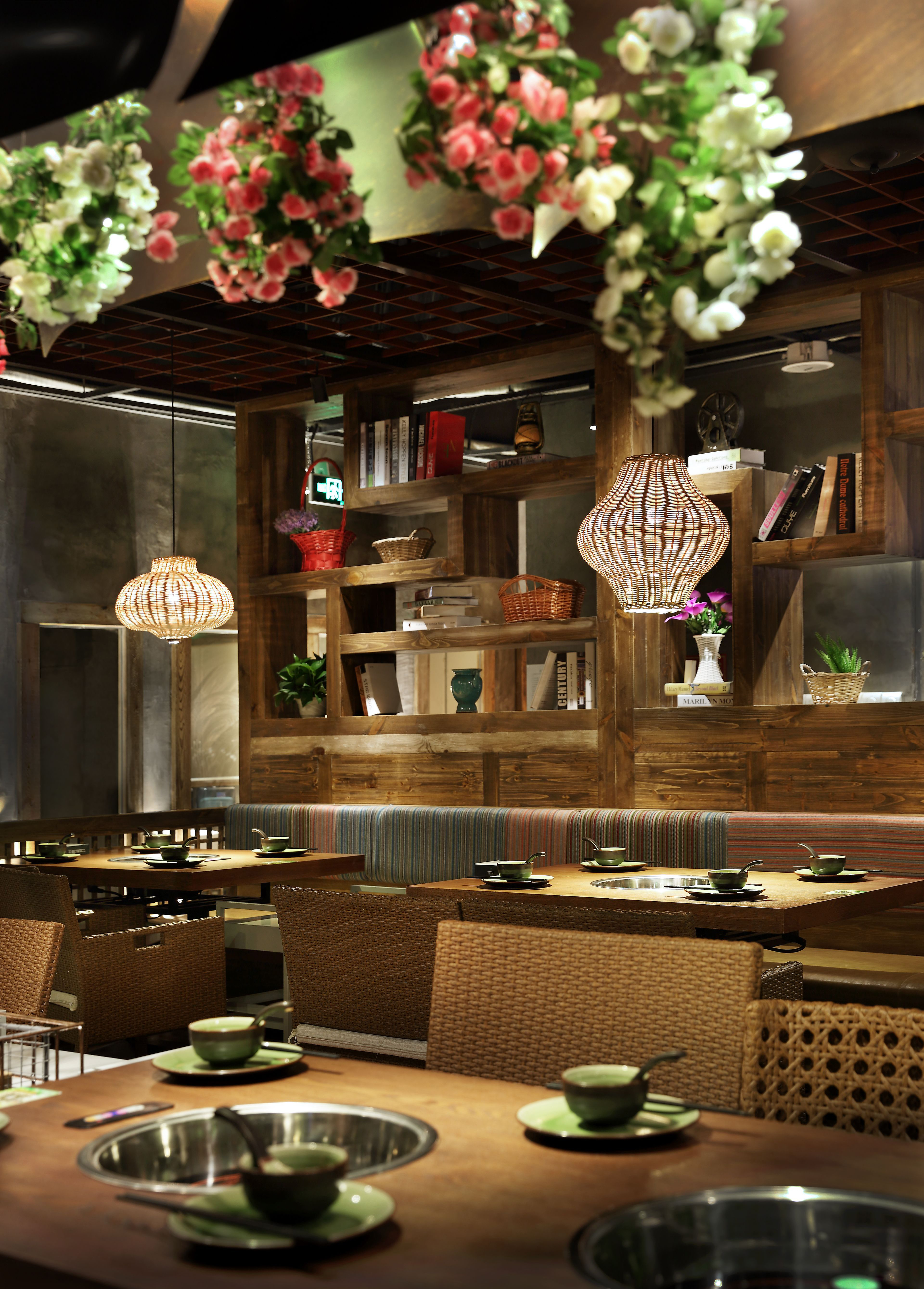 火鍋店店面設(shè)計實景圖,火鍋店店面設(shè)計圖片
