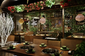 火鍋店店面裝飾效果圖