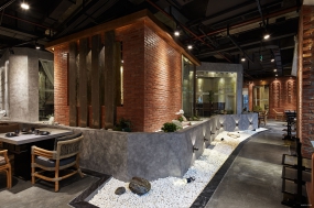  火鍋店裝飾圖片,火鍋店空間設(shè)計(jì)效果圖