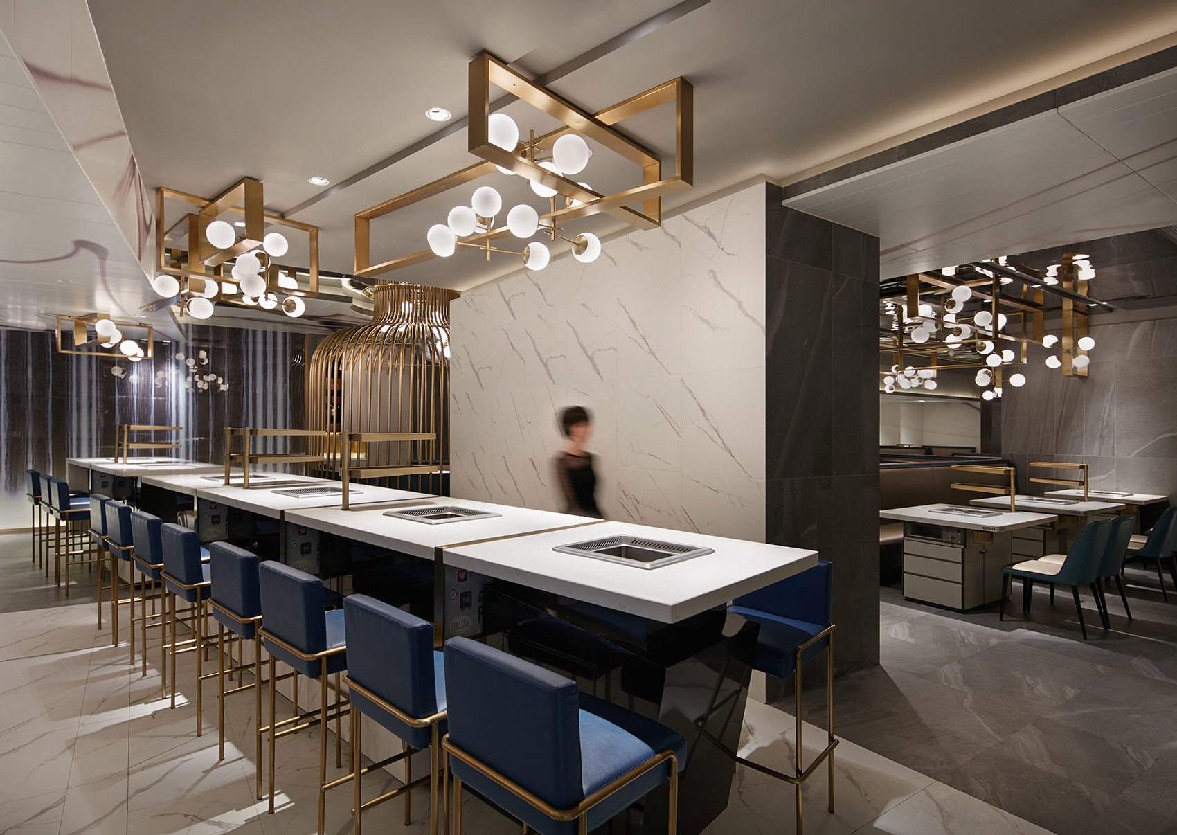 火鍋店店面設計效果圖,火鍋店店面設計布局圖