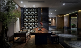 自助餐廳設計實景圖, 自助餐廳設計圖片