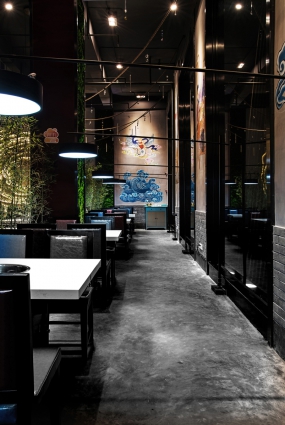 火鍋店空間設(shè)計(jì)實(shí)景圖