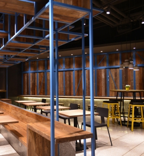 簡約快餐店裝飾效果圖