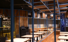 簡約快餐店裝飾案例