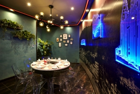 重慶火鍋店裝修設(shè)計圖片,重慶火鍋店裝飾效果圖