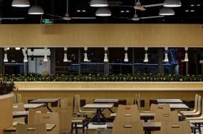 快餐店設計布局圖