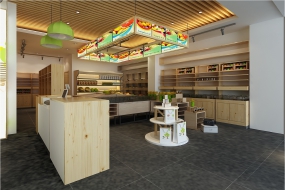 干果店裝修設計實景圖,干果店裝修設計實景