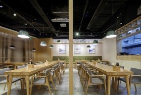 日式快餐店裝飾案例