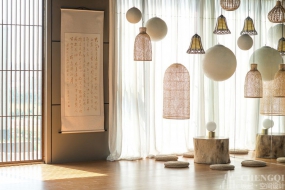 瑜伽養(yǎng)生館裝飾案例圖
