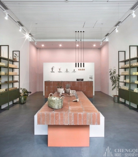 護(hù)膚品店裝修案例圖,護(hù)膚品店裝修效果圖