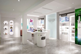 護膚品店空間設(shè)計圖片,護膚品店空間設(shè)計實景圖