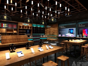 智能數(shù)碼店設(shè)計效果圖,智能數(shù)碼店裝修設(shè)計圖片