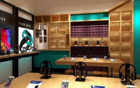 智能數(shù)碼店空間設(shè)計圖片,智能數(shù)碼店空間設(shè)計實景圖