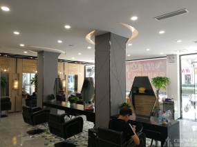 美發(fā)店空間設(shè)計布局圖,美發(fā)店空間設(shè)計實景圖