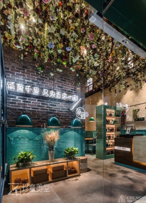 主題餐廳裝飾實景圖,主題餐廳裝飾布局圖
