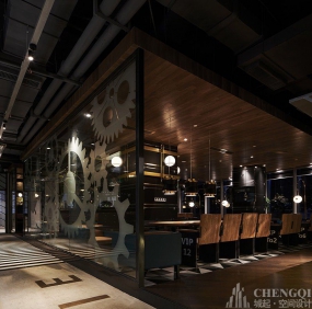 主題餐廳裝修設計案例圖,主題餐廳裝修設計效果圖