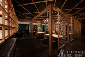 自助餐廳設計圖片,自助餐廳設計實景圖