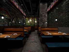 湘菜飯店大廳設(shè)計(jì)裝修效果圖片,湘菜飯店大廳,湘菜飯店