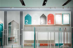 小型童裝店室內展示設計效果圖