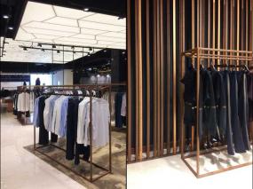 小門面男服裝店裝修設(shè)計圖片大全