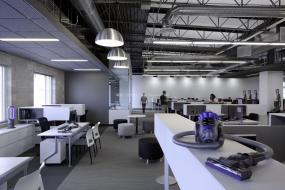 現(xiàn)代時尚簡約風格企業(yè)辦公室裝修