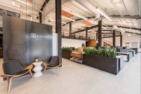 loft風格歐式辦公室效果圖