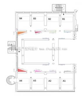 最新展廳平面布置設計圖片