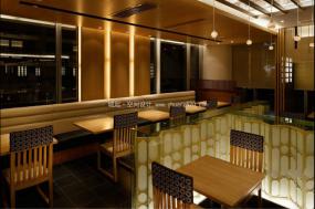 韓國(guó)料理店裝潢效果圖片