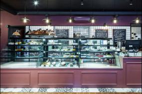 最新面包店設(shè)計(jì)裝飾效果圖片