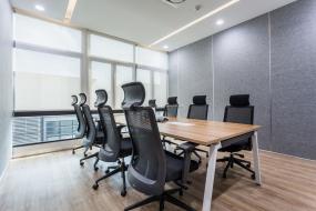辦公室復合實木地板裝飾設計效果圖大全