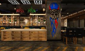 西餐店設(shè)計(jì)裝飾效果圖片