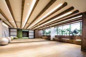 辦公室負離子木地板裝飾設(shè)計圖片大全