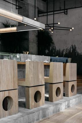 最新日式主題餐廳裝飾實(shí)景圖