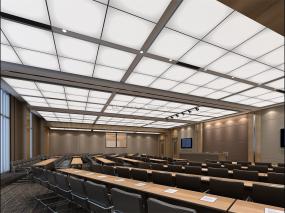 最新企業(yè)會議室設(shè)計裝飾效果圖