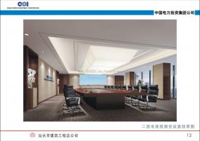 最新企業(yè)會議室裝飾實景圖