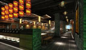 四川火鍋店設(shè)計(jì)裝飾圖片