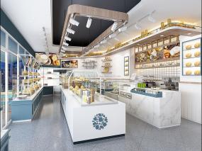 上海蛋糕店設(shè)計效果圖