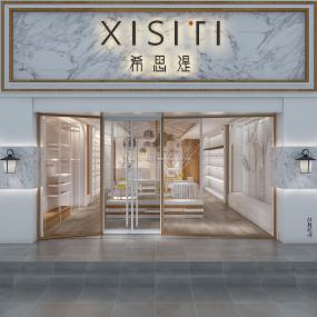 最新女士內(nèi)衣店設計裝飾效果圖片
