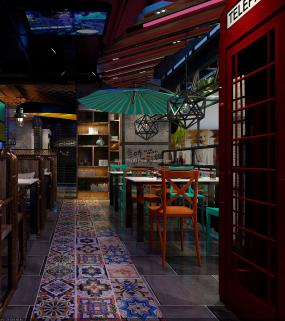 最新烤魚(yú)店裝飾實(shí)景圖