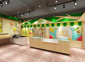 2019年水果店裝修效果圖