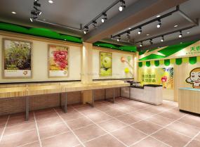 最新水果店裝飾效果圖