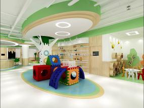 幼兒早教中心裝飾設(shè)計效果圖片